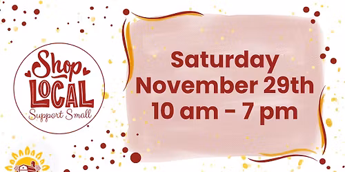 Shop Small Business Saturday