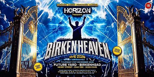 HORIZON Presents: BIRKENHEAVEN - NYE 2026 