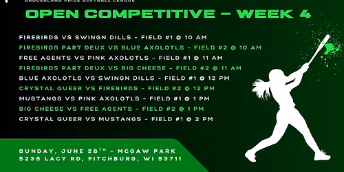 Comp League - Week 4