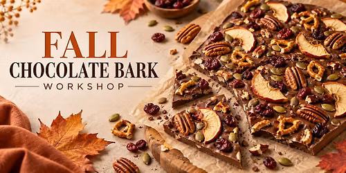 Chocolate Bark Workshop \u2013 A Cozy Saturday Afternoon