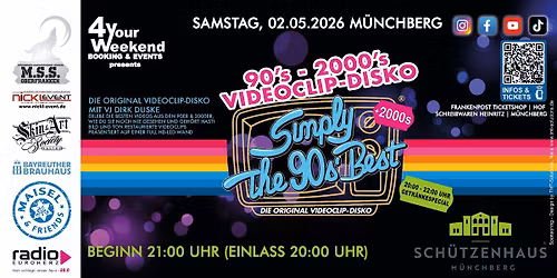 90's & 2000's Videoclip-Disko
