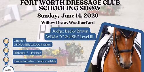 2026 FWDC Schooling Show