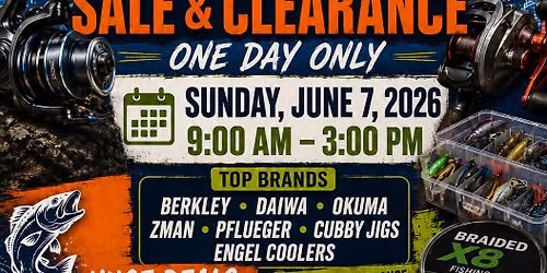 Reveal Outdoors Fishing Sale and Clearance!
