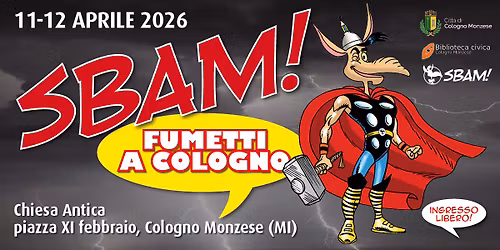 SBAM! Fumetti a Cologno 2026