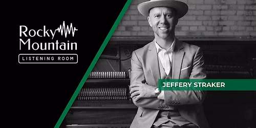 Concert with Jeffery Straker at the Rocky Mountain Listening Room