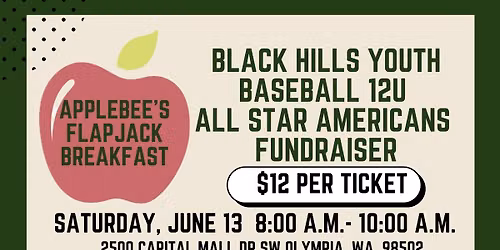 APPLEBEE\u2019S BREAKFAST FUNDRAISER FOR BHYB
