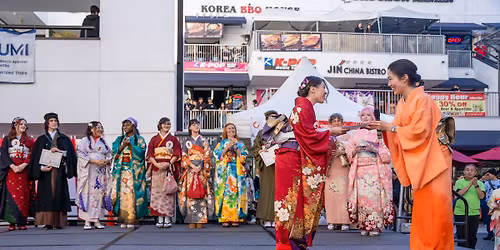 New Year Kimono Contest in Little Tokyo 
