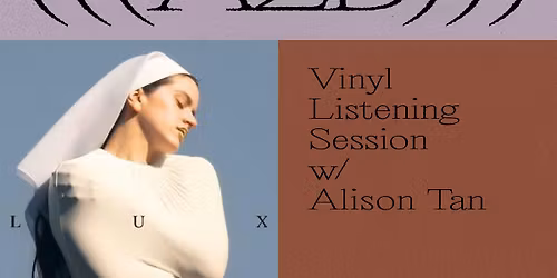 A2B Vinyl Listening Session with Alison Tan