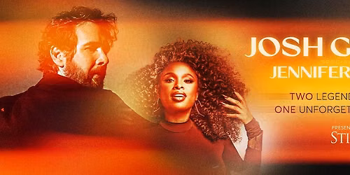 Josh Groban with Jennifer Hudson at Allstate Arena