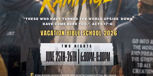 CHURCH ON A RAMPAGE VBS \u201826
