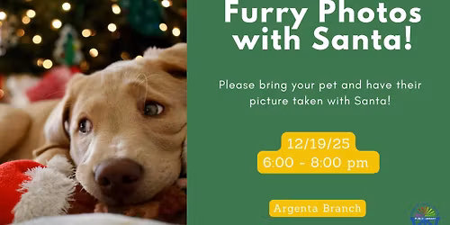 Furry Photos With Santa