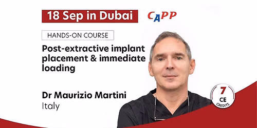 Post-extractive implant placement & immediate loading