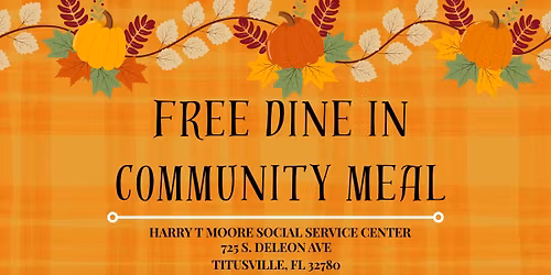 Community Meal- Thanksgiving Celebration