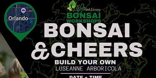 Bonsai & Cheers -Lobos Coffee Roasters - L&J Nursery - Luseanne Arboricola