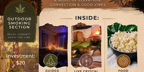 Elevate & Meditate: A Ganja Night of Wellness