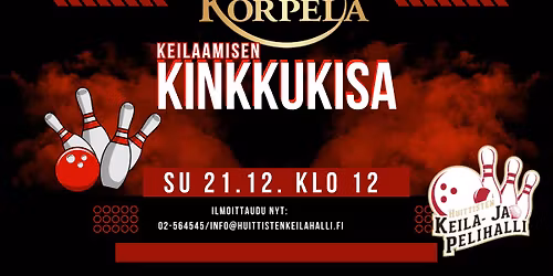 Lihajaloste Korpelan keilaamisen kinkkukisa @Keilis