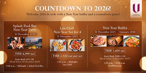 Ring in 2026 at U Nimman Chiang Mai \u2014 where celebration meets style. \ud83e\udd42