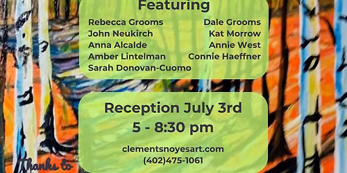 "America the Beautiful," July First Friday Opening