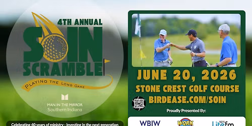 4th Annual SoIN Scramble Presented by WBIW - WQRK - LiteFM