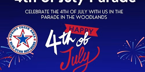 Meeting & 4th of July Parade in The Woodlands