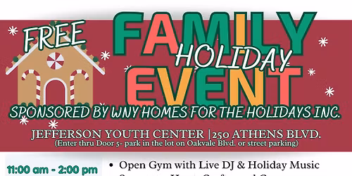 Family Holiday Event Sponsored by WNY Homes for the Holidays Inc.