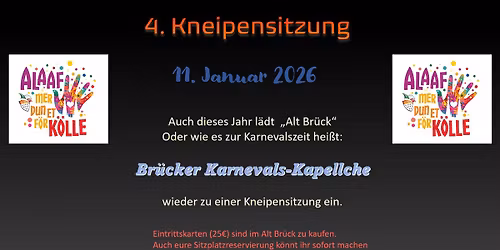 4. Kneipensitzung