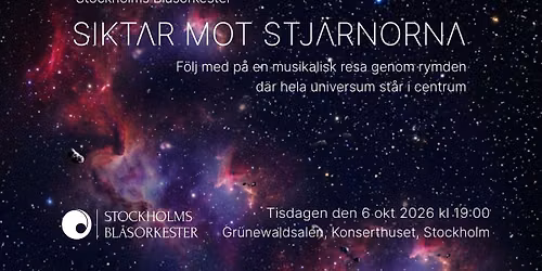 Stockholms bl\u00e5sorkester siktar mot stj\u00e4rnorna