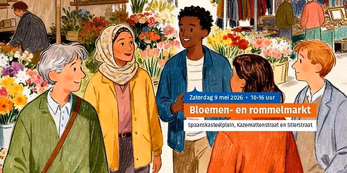 Bloemen- en rommelmarkt Macharius