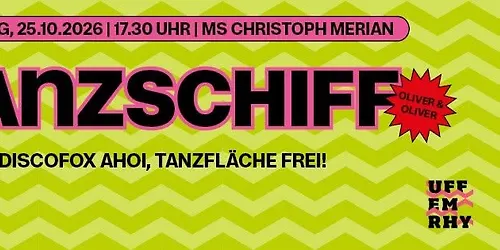 Tanzschiff MS Flâneur Christoph Merian