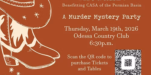 CASA 2026 Murder Mystery Fundraiser