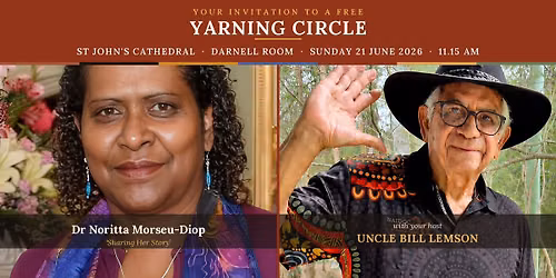 Yarning Circle - with Dr Noritta Morseu-Diop - 'Sharing Her Story'