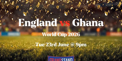 England Vs Ghana WC 2026
