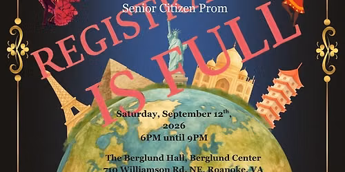Roanoke City Sheriff's Office TRIAD - Senior Citizen Prom