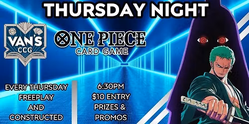 Van's Thursday Night One Piece TCG