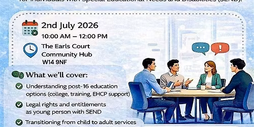 SEND- Preparing for Adulthood & Post-16