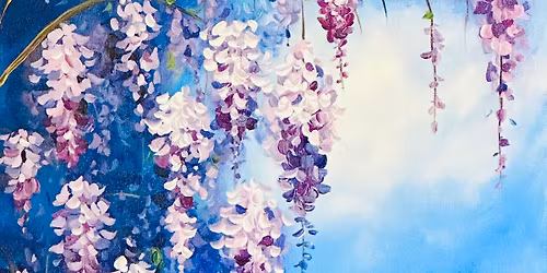 Wisteria Romance Paint & Sip