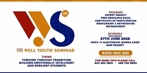 THE WELL YOUTH SEMINAR 2026