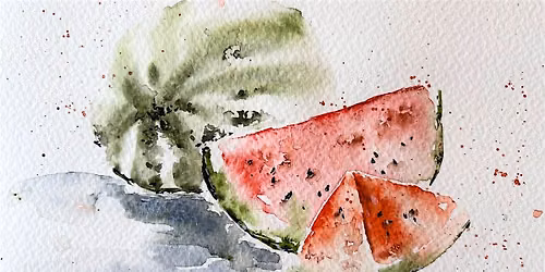 Watercolour Brunch - watercolour paint workshop, June 27
