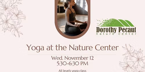 Yoga at the Nature Center