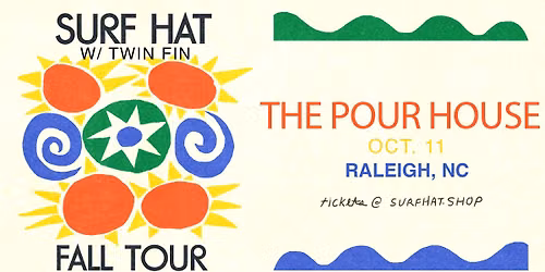 Surf Hat with Twin Fin at The Pour House