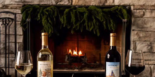 Christmas Wine Bottle Signing at Biltmore Winery