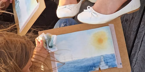 SIP AND CREATE: SUNSET OUTDOOR PAINTING