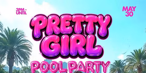 Pretty Girl Pool Party
