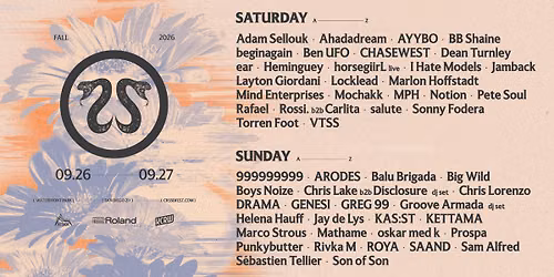 CRSSD Festival: AYYBO & Ben UFO - Saturday