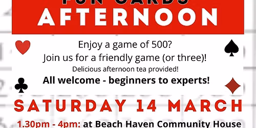 Play 500 - Fun Cards Afternoon!