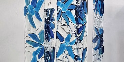 Summer Chime, Fused Glass Windchimes