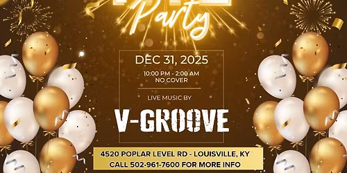 NEW YEAR'S! V-Groove at Derby City Gaming Hotel