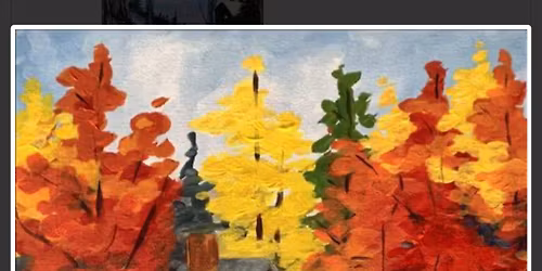 Hilltop's Fall Paint Class