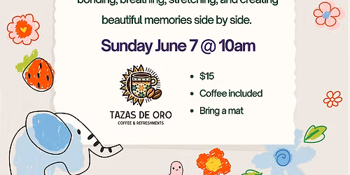 Mamis & Minis: Yoga x Pilates in the Park\u2728