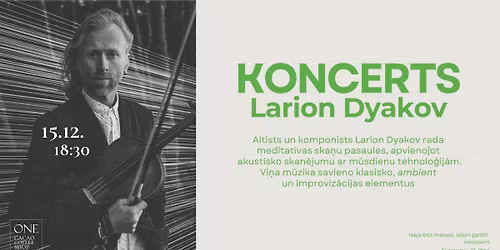 Koncerts \/\/ Larion Dyakov